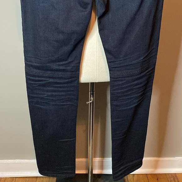NWT True Religion 'Rocco' Relaxed Skinny Jeans in Dark Blue Denim (34W x 34L) - Picture 8 of 11
